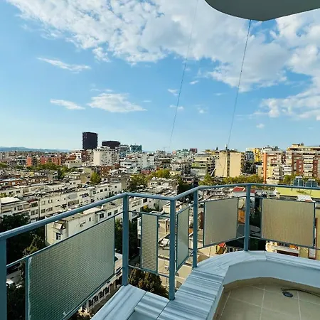 شقة Urban Serenity Skyline Premium - Blloku