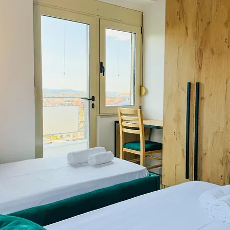 Urban Serenity Skyline Premium - Blloku Апартаменты