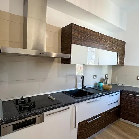 Apartment Urban Serenity Skyline Premium - Blloku