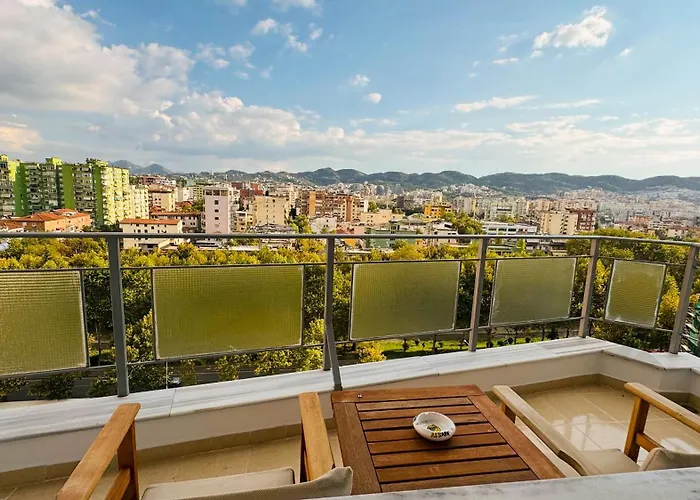 Lägenhet Urban Serenity Skyline Premium - Blloku Tirana