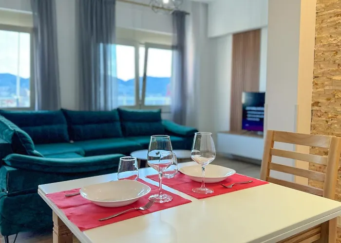 Urban Serenity Skyline Premium - Blloku Appartamento *