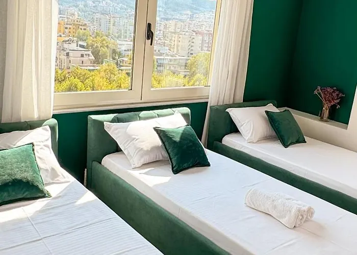 Urban Serenity Skyline Premium - Blloku Appartamento *